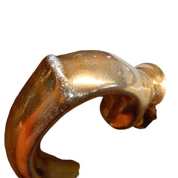 VTG Nasco Sky Blue w/Gold Leaf Teapot - Picture 3 of 8